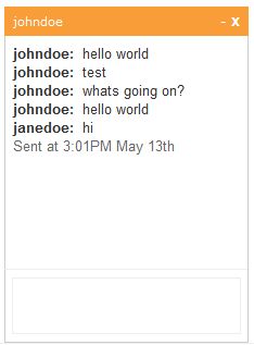 jQuery Chat